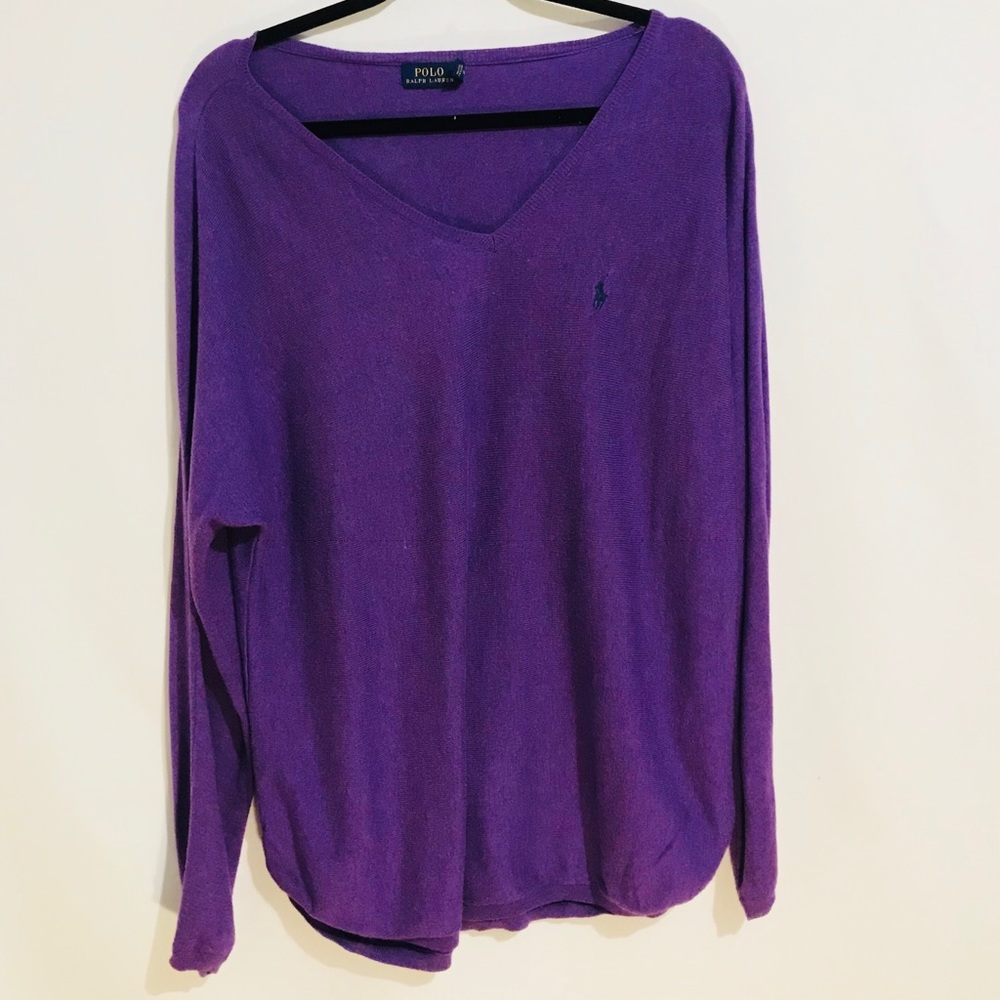 Polo Ralph Lauren Purple Sweater